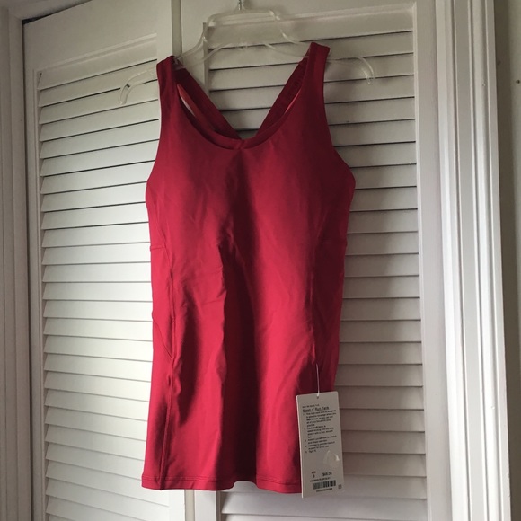 lululemon Stash & Run Tank NWT 8 RUBR/GLSY - Picture 2 of 6